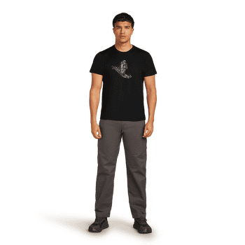 T-shirt a manches courtes Icebreaker Merino 150 Tech Lite SS Tee Skiing Yeti Men ALGAE