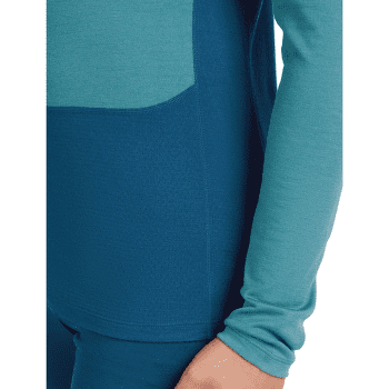 T-shirt a manches longues Icebreaker Merino 200 ZoneKnit™ LS Crewe Men BLACK