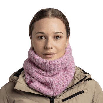 Cache-cou Buff Knitted & Fleece Neckwarmer Eyla EYLA PURPLE LILAC