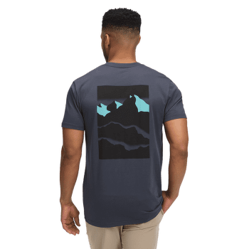 T-shirt a manches courtes Black Diamond Mountainscape SS Tee Men Agave