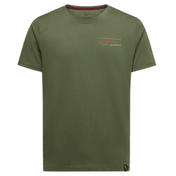 T-shirt a manches courtes La Sportiva MANTRA T-SHIRT Men Cypress/Mountain Red