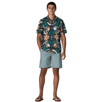 Chemises a manches courtes Patagonia Go To Shirt Men Moon Tripper: Blue Sage