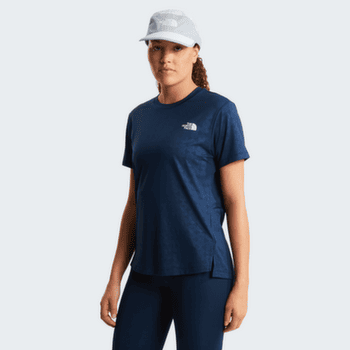 T-shirt a manches courtes The North Face Flex Geo Embossed Short Sleeve Reg T-Shirt Women SUMMIT NAVY