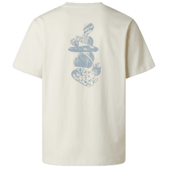 T-shirt a manches courtes The North Face Stones Relaxed Short Sleeve Tee-Graphic Men WHITE DUNE