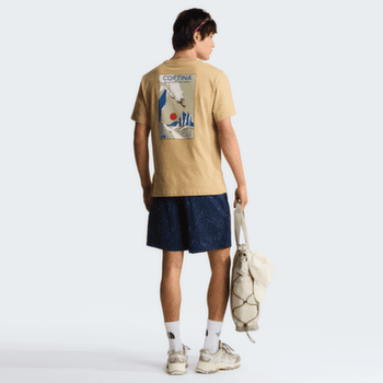T-shirt a manches courtes The North Face Mountain Celebration Regular SS Tee - Graphic Men Khaki Stone