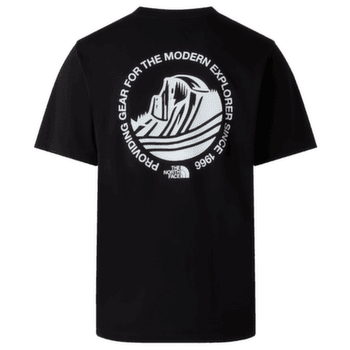T-shirt a manches courtes The North Face Monte Regular Short Sleeve Tee - Graphic Men TNF BLACK