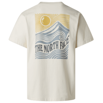 T-shirt a manches courtes The North Face Mountain Escape Relaxed Short Sleeve Tee - Graphic Men WHITE DUNE