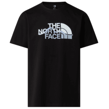 T-shirt a manches courtes The North Face Mountain Line Regular Short Sleeve Tee - Graphic Men TNF BLACK