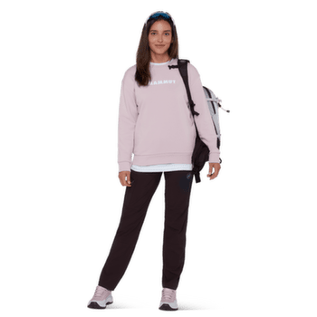 Sweat-shirt Mammut MAMMUT CORE ML CREW NECK WOMEN LOGO 6433 alpine calamint