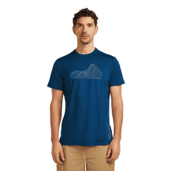 T-shirt a manches courtes Icebreaker Merino Blend 125 Cool-Lite Sphere SS Tee Beta Men BLACK