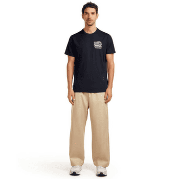T-shirt a manches courtes Icebreaker Merino 150 Tech Lite SS Tee Evolving Layers Men Midnight Navy