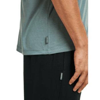 T-shirt a manches courtes Icebreaker Merino Blend Core SS Tee Single Line Camp Men BLUE ASH