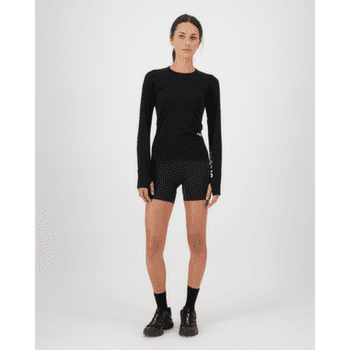 T-shirt a manches longues Mons Royale Bella Merino Long Sleeve Women Black
