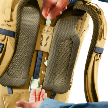 Sac a dos deuter Aircontact Core 60+10 baltic-nightblue
