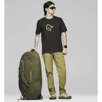 T-shirt a manches courtes Norrona /29 cotton viking T-Shirt Men Caviar Black/Snowdrop