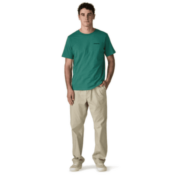 T-shirt a manches courtes Patagonia P-6 Logo T-Shirt Men Undyed Natural