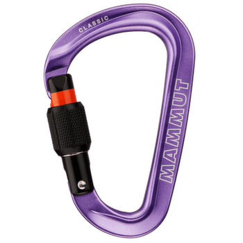 Mousqueton Mammut Classic HMS Screwgate Carabiner Screw Gate alpine calamint