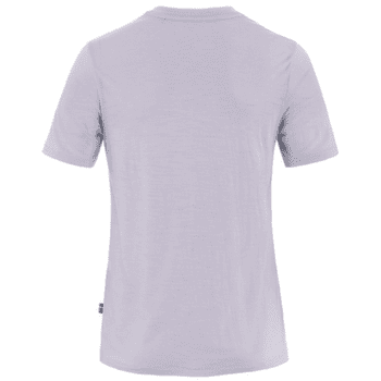 T-shirt a manches courtes Fjällräven HOJA LUGNT WOOL T-SHIRT WOMEN Lavender Mist