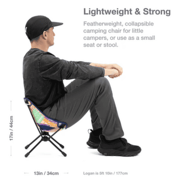 Chaise Helinox Chair One Mini Heritage Multi Block