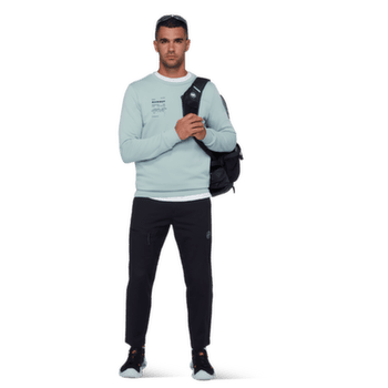 Sweat-shirt Mammut MAMMUT CORE ML CREW NECK MEN VERT nebla