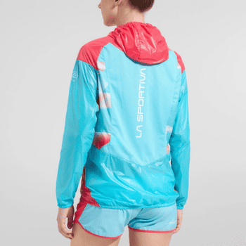 Veste La Sportiva BRIZA WINDBREAKER Jacket Women Hibiscus/Malibu Blue