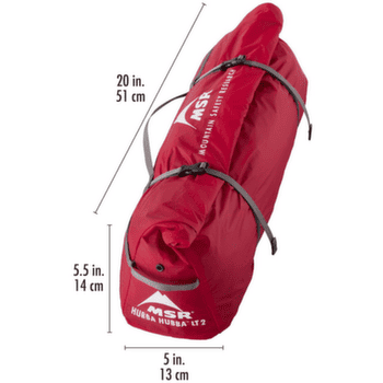 Tente MSR Hubba Hubba LT 2P Tent - Green Green