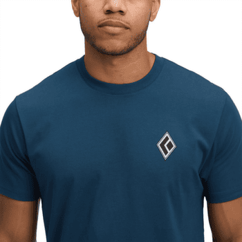 T-shirt a manches courtes Black Diamond Heritage Alpinist SS Tee Men Indigo