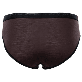 Culottes Aclima LightWool Briefs Women Chocolate Plum