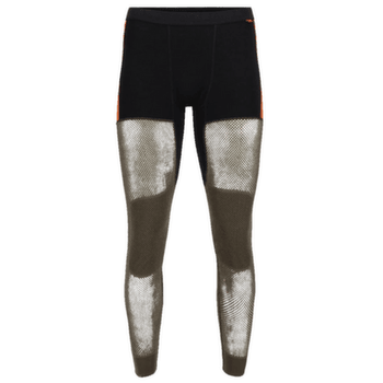 Leggings Aclima WoolNet Hiking Longs Men Jet Black/Tarmac/Gold Flame