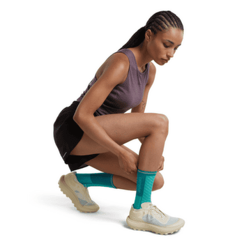 Chaussettes Icebreaker Merino Run+Ultralight Crew Women PINK QUARTZ/PORCINI