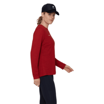 T-shirt a manches longues Mammut MASSONE LIGHT LONGSLEEVE WOMEN 3818 dark mammut red