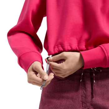 Sweat-shirt La Sportiva HERITAGE LOGO CROP SWEATER Women Limestone/Night Sky