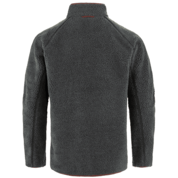Sweat-shirt Fjällräven Vardag Pile Fleece Men Dark Grey-Maroon