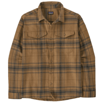 Chemises a manches longues Patagonia FJORD FLANNEL SHIRT Men Dissolve: Slab Khaki