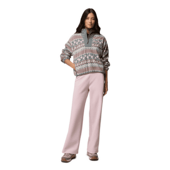 Sweat-shirt Columbia Sequoia Grove II Printed Half Zip Women Ancient Fossil Wizard Island Tonal 271