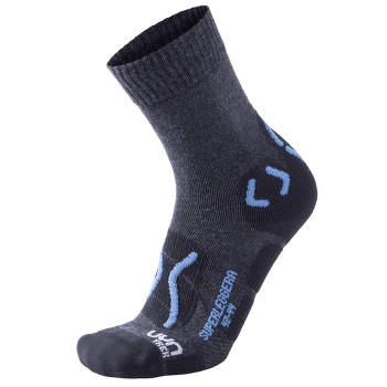 Chaussettes UYN Trekking Superleggera Men Anthracite/Avio