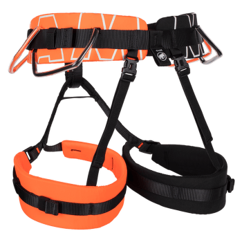Siege Mammut 4 Slide Harness vibrant orange-black 2238