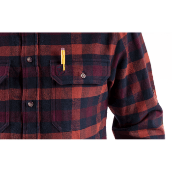 Chemises a manches longues Fjällräven Skog Shirt Men Dark Navy-Dark Oak