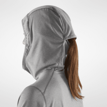 T-shirt a manches longues Fjällräven Abisko Sun-hoodie Women Port