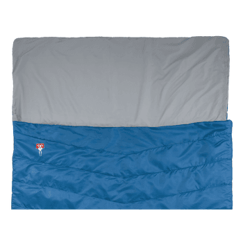 Sac de couchage Grüezi bag Biopod Wolle Almhütte True Blue