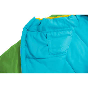 Sac de couchage Grüezi bag Kids Grow Colorful Gecko Green
