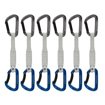 Ensemble Expreska Mammut Workhorse Keylock 17 cm 6-Pack Quickdraws Grey-Blue 33275
