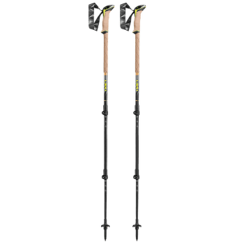 Trou Leki Sherpa dark anthracite-copper-neonyellow