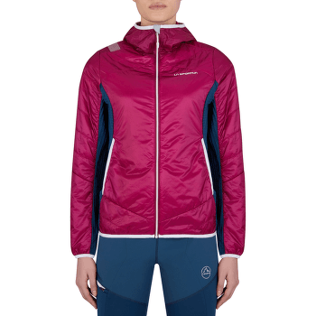 Veste La Sportiva Aequilibrium Insulation Hoody Women Black/Malibu Blue