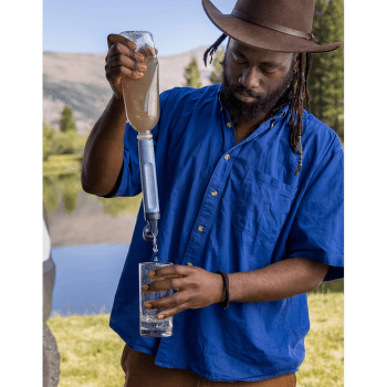 Filtre LifeStraw Peak Series Personal Water Filter Straw Dark Grey