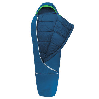 Sac de couchage Grüezi bag Biopod Wolle Kids World Traveller True Blue