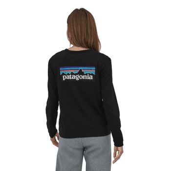 T-shirt a manches longues Patagonia Long-Sleeved P-6 Logo Women Thermal Blue