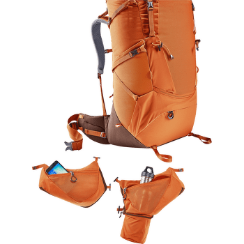 Sac a dos deuter Aircontact Core 65+10 SL chestnut-umbra