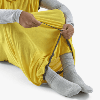 Insert de sac de couchage Sea to Summit Reactor Sleeping Bag Liner - Mummy w/ Drawcord- Compact Sulphur Yellow