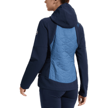 Veste La Sportiva KAP HYBRID HOODY Women Cerise/Crystal